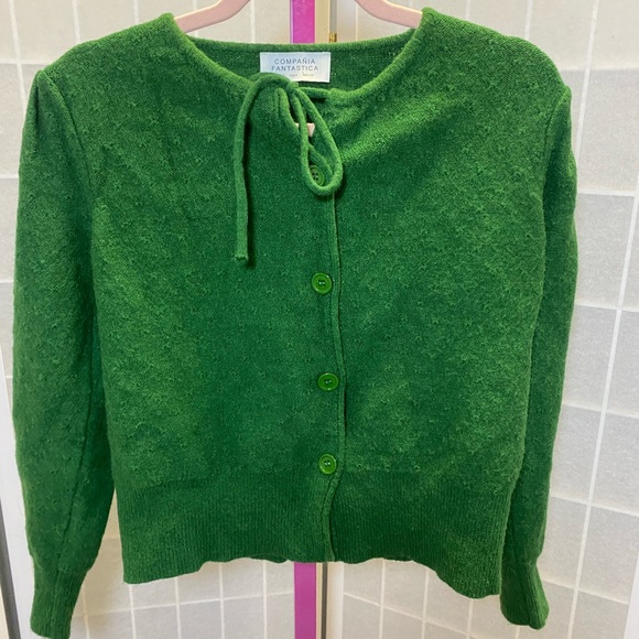 Compania Fantastica Sweaters - Compania Fantastica Green Sweater